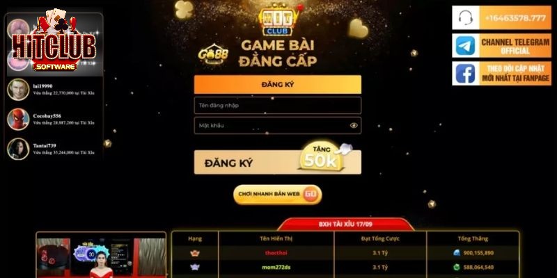 Link tải hitclub với Kho game đa dạng